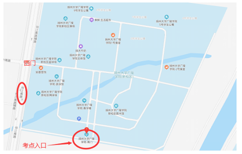 01考點(diǎn)-揚(yáng)州大學(xué)廣陵學(xué)院（揚(yáng)州市邗江南路199號）